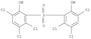 3,4,6-Trichloro-2-[(2,3,5-trichloro-6-hydroxyphenyl)sulfonyl]phenol