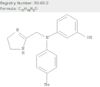 Phenol, 3-[[(4,5-dihydro-1H-imidazol-2-yl)methyl](4-methylphenyl)amino]-
