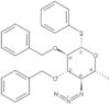 Phenyl 4-azido-4,6-dideoxy-2,3-bis-O-(phenylmethyl)-1-thio-β-<span class="text-smallcaps">D</spa...