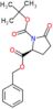 2-benzyl 1-tert-butyl (2S)-5-oxopyrrolidine-1,2-dicarboxylate
