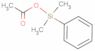 Silanol, 1,1-dimethyl-1-phenyl-, 1-acetate