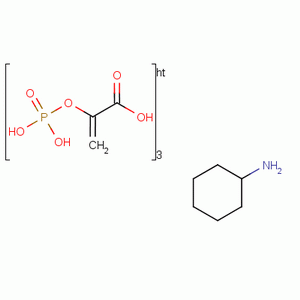 2-Propenoic acid, 2-(phosphonooxy)-, cyclohexanamine (1:3)