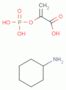 2-(phosphonooxy)acrylic acid, compound with cyclohexylamine (1:1)