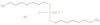 Phosphoric acid, dioctyl ester, sodium salt (1:1)