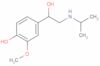 4-Hydroxy-3-methoxy-α-[[(1-methylethyl)amino]methyl]benzenemethanol