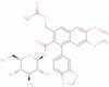 β-D-Glucopyranose, 1-[3-[(acétyloxy)méthyl]-1-(1,3-benzodioxol-5-yl)-6,7-diméthoxy-2-naphtalènecar…