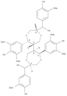 [6,6'-Bi-1,4-dioxepane]-2,2'-dimethanol,5,5'-bis(4-hydroxy-3,5-dimethoxyphenyl)-a2,a2'-bis(4-hydroxy-3-methoxyphenyl)-, (2R,2'S,5R,5'S,6S,6'R)-rel-(-)-