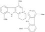 1H-Indolo[2,3-a]quinolizin-5-ium,4-(4,8-dimethoxy-9H-pyrido[3,4-b]indol-1-yl)-2,3,4,12-tetrahydro-…