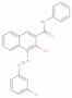 4-[2-(3-Chlorophenyl)diazenyl]-3-hydroxy-N-phenyl-2-naphthalenecarboxamide