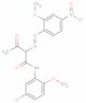 N-(5-cloro-2-metoxifenil)-2-[2-(2-metoxi-4-nitrofenil)diazenil]-3-oxobutanamida