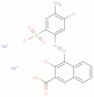 2-Naphthalenecarboxylic acid, 4-[2-(5-chloro-4-methyl-2-sulfophenyl)diazenyl]-3-hydroxy-, sodium s…