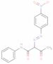 2-[(p-nitrophenyl)azo]acetoacetanilide