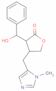 [3R-[3α(R*),4α]]-3-(α-hydroxybenzyl)-4-[(1-methylimidazol-5-yl)methyl]dihydrofuran-2(3H)-one