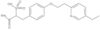 α-(Aminocarbonyl)-4-[2-(5-ethyl-2-pyridinyl)ethoxy]benzeneethanesulfonic acid