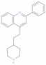 2-Phenyl-4-[2-(4-piperidinyl)ethyl]quinoline