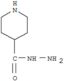 4-Piperidinecarboxylic acid, hydrazide