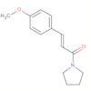Pyrrolidine, 1-[(2E)-3-(4-methoxyphenyl)-1-oxo-2-propenyl]-