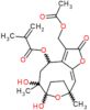 (11E)-3-[(acetyloxy)methyl]-6,7-dihydroxy-6,10-dimethyl-2-oxo-2,4,5,6,7,8,9,10-octahydro-7,10-ep...