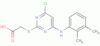 [4-Chloro-6-(2,3-xylidino)-2-pyrimidinylthio]acetic acid
