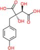 2,3-dihydroxy-2-(4-hydroxybenzyl)butanedioic acid