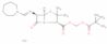 4-Thia-1-azabicyclo[3.2.0]heptane-2-carboxylic acid, 6-[[(hexahydro-1H-azepin-1-yl)methylene]amino]-3,3-dimethyl-7-oxo-, (2,2-dimethyl-1-oxopropoxy)methyl ester, monohydrochloride, [2S-(2α,5α,6β)]-