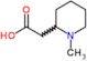 (1-methylpiperidin-2-yl)acetic acid