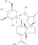 methyl (1R,4aS,7R,7aS)-1-(hexopyranosyloxy)-4'-[(1R)-1-hydroxyethyl]-5'-oxo-4a,7a-dihydro-1H,5'H-spiro[cyclopenta[c]pyran-7,2'-furan]-4-carboxylate