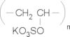 Sulfuric acid, monoethenyl ester, potassium salt (1:1), homopolymer