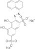 2,7-Naphthalenedisulfonic acid, 4,5-dihydroxy-3-[2-(1-naphthalenyl)diazenyl]-, sodium salt (1:2)