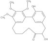 3,8-Dihydroxy-15,16,17-trimethoxytricyclo[12.3.1.1<sup>2,6</sup>]nonadeca-1(18),2,4,6(19),14,16-...