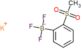 Borate(1-), trifluoro[2-(methylsulfonyl)phenyl]-, potassium (1:1), (T-4)-