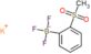 potassium trifluoro[2-(methylsulfonyl)phenyl]borate(1-)