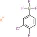 potassium (3-chloro-4-fluorophenyl)(trifluoro)borate(1-)