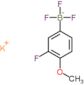 Borate(1-), trifluoro(3-fluoro-4-methoxyphenyl)-, potassium (1:1), (T-4)-