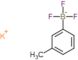 potassium trifluoro(3-methylphenyl)borate(1-)