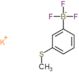 potassium trifluoro[3-(methylsulfanyl)phenyl]borate(1-)
