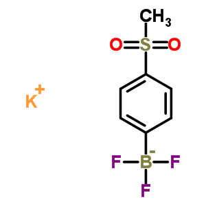 Borate(1-), trifluoro[4-(methylsulfonyl)phenyl]-, potassium (1:1), (T-4)-