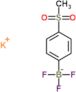 potassium trifluoro[4-(methylsulfonyl)phenyl]borate(1-)