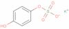 1,4-Benzenediol, 1-(hydrogen sulfate), potassium salt (1:1)