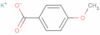 Benzoic acid, 4-methoxy-, potassium salt (1:1)