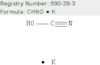 Cyanic acid, potassium salt