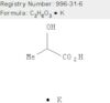 Propanoic acid, 2-hydroxy-, monopotassium salt