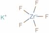 potassium pentafluorozirconate(1-)