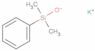 Silanol, 1,1-dimethyl-1-phenyl-, potassium salt (1:1)