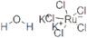 Ruthenate(2-), aquapentachloro-, potassium (1:2), (OC-6-21)-