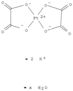 Platinate(2-),bis[ethanedioato(2-)-O,O']-, dipotassium, hydrate, (SP-4-1)- (9CI)