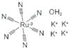 Potassium hexacyanoruthenate (II) hydrate