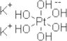 Platinato (Pt(OH)62-), potasio (1:2), (OC-6-11)-