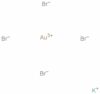 Potassium tetrabromoaurate(III) hydrate