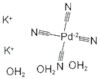 dipotassium tetrakis(cyano-C)palladate(2-)